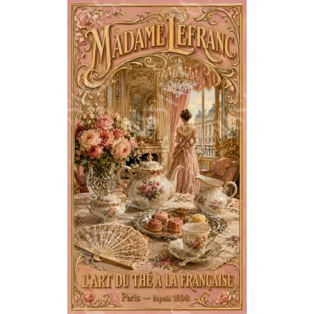 Madame Lefranc – affiche & plaque vintage | Manufacture Arssans