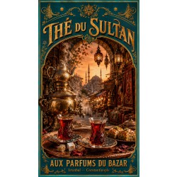 Thé du Sultan – affiche & plaque vintage | Manufacture Arssans