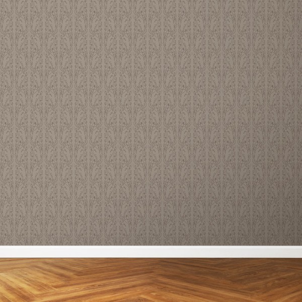 Papier Peint Arabesque Volutea Terre d'Argile — Ambiance 3