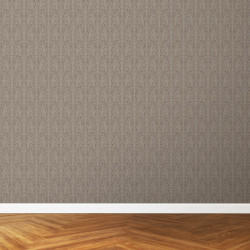 Papier Peint Arabesque Volutea Terre d'Argile