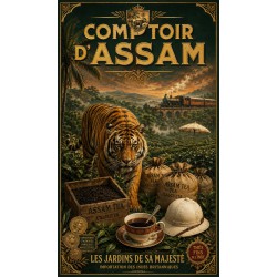 Comptoir d'Assam – affiche & plaque vintage | Manufacture Arssans