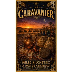 Le Caravanier – affiche & plaque vintage | Manufacture Arssans