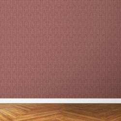 Papier Peint Arabesque Volutea Terracotta