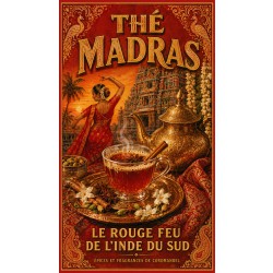 Thé Madras – affiche & plaque vintage | Manufacture Arssans