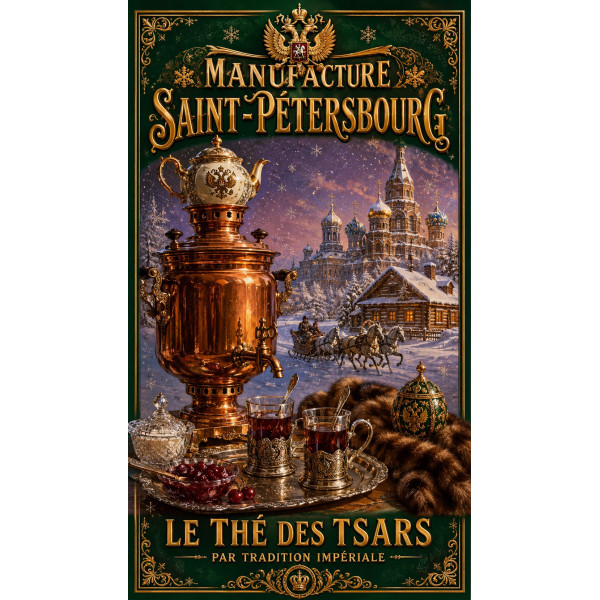 Manufacture Saint-Pétersbourg – affiche & plaque vintage | Manufacture Arssans