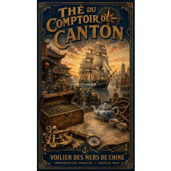 Thé du Comptoir de Canton – affiche & plaque vintage | Manufacture Arssans