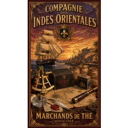 Compagnie des Indes Orientales – affiche & plaque vintage | Manufacture Arssans