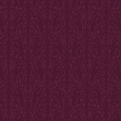 Papier Peint Arabesque Volutea Pourpre