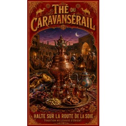 Thé du Caravansérail – affiche & plaque vintage | Manufacture Arssans