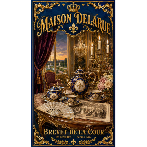Maison Delarue – affiche & plaque vintage | Manufacture Arssans