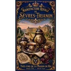 Manufacture Royale de Sèvres-Trianon – affiche & plaque vintage | Manufacture Arssans