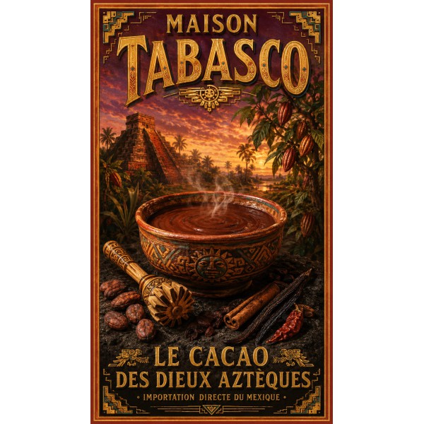Maison Tabasco – affiche & plaque vintage | Manufacture Arssans