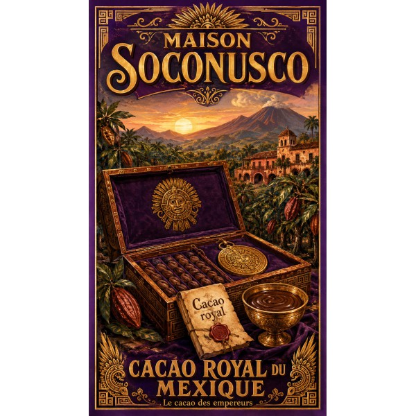 Maison Soconusco – affiche & plaque vintage | Manufacture Arssans