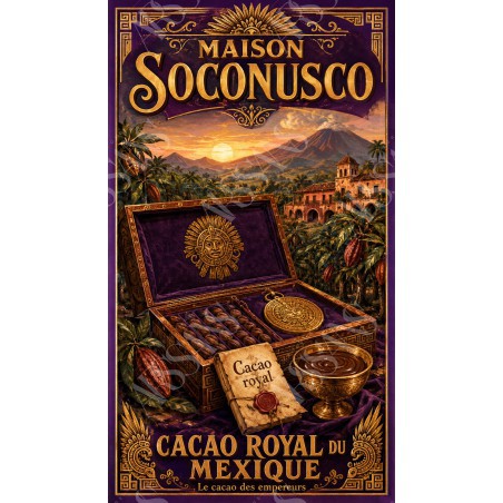 Maison Soconusco – affiche & plaque vintage | Manufacture Arssans