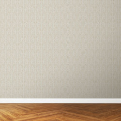 Papier Peint Arabesque Volutea Blanc Cassé