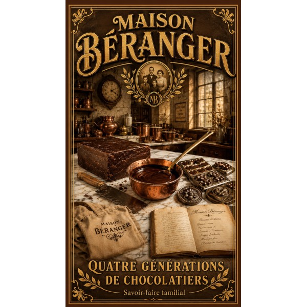 Maison Béranger – affiche & plaque vintage | Manufacture Arssans