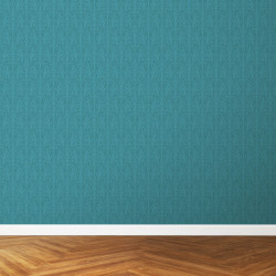 Papier Peint Arabesque Volutea Bleu Canard
