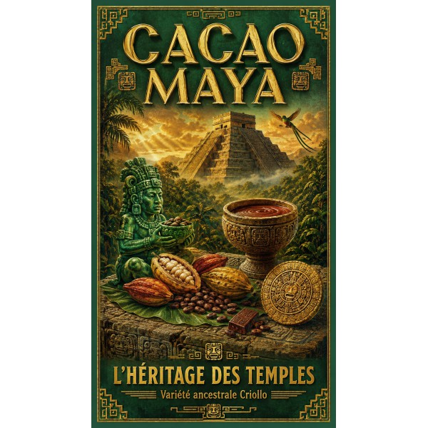 Cacao Maya – affiche & plaque vintage | Manufacture Arssans