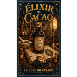 Élixir de Cacao – affiche & plaque vintage | Manufacture Arssans