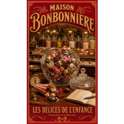 Maison Bonbonnière – affiche & plaque vintage | Manufacture Arssans