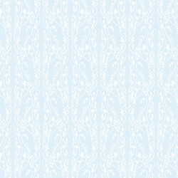 Papier Peint Arabesque Volutea Bleu Dragée