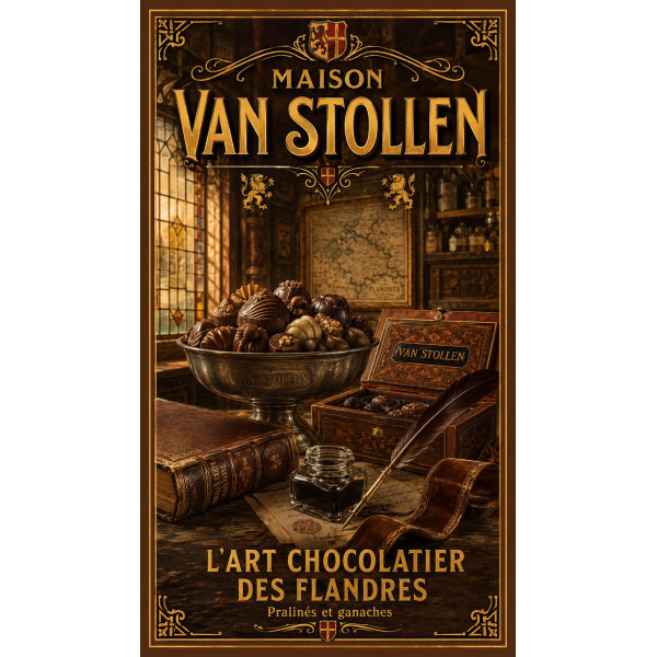 Maison Van Stollen – affiche & plaque vintage | Manufacture Arssans