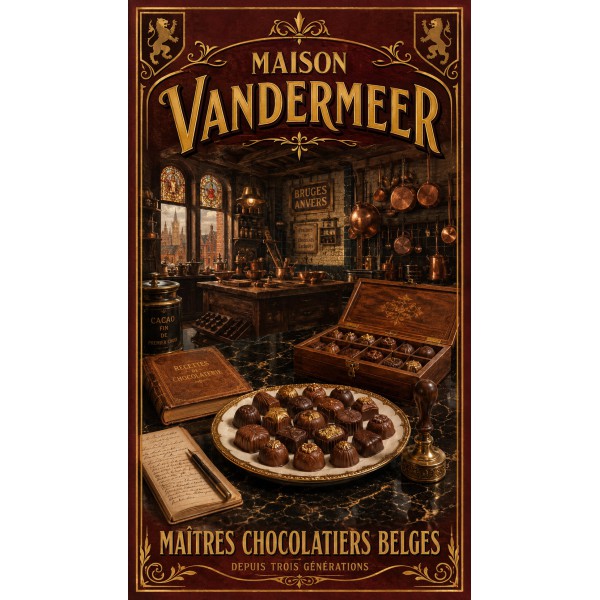 Maison Vandermeer – affiche & plaque vintage | Manufacture Arssans