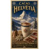 Cacao Helvétia – affiche & plaque vintage | Manufacture Arssans