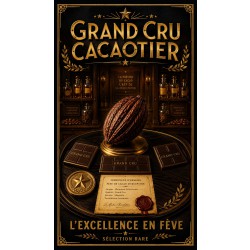 Grand Cru Cacaotier – affiche & plaque vintage | Manufacture Arssans