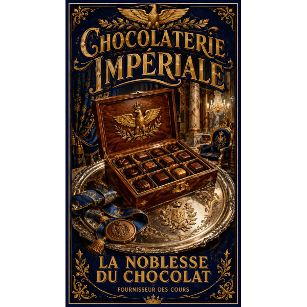 Chocolaterie Impériale – affiche & plaque vintage | Manufacture Arssans