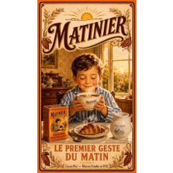 Matinier – affiche & plaque vintage | Manufacture Arssans
