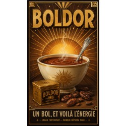 Boldor – affiche & plaque vintage | Manufacture Arssans