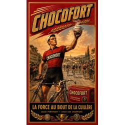 Chocofort – affiche & plaque vintage | Manufacture Arssans