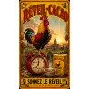 Réveil-Cacao – affiche & plaque vintage | Manufacture Arssans