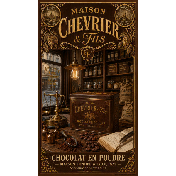 Maison Chevrier & Fils – affiche & plaque vintage | Manufacture Arssans