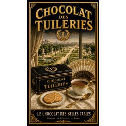 Chocolat des Tuileries – affiche & plaque vintage | Manufacture Arssans