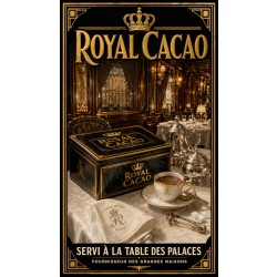 Royal Cacao – affiche & plaque vintage | Manufacture Arssans