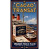 Cacao Transat – affiche & plaque vintage | Manufacture Arssans