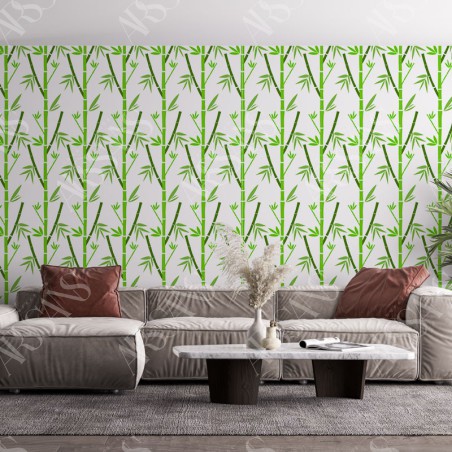 Papier Peint Quis Fermentum - papier peint intissé vert pour salon