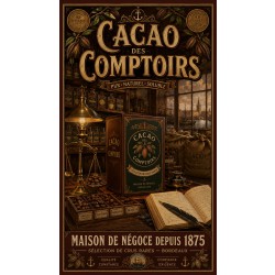 Cacao des Comptoirs – affiche & plaque vintage | Manufacture Arssans