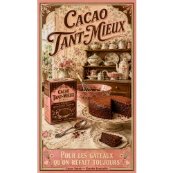 Cacao Tant-Mieux – affiche & plaque vintage | Manufacture Arssans