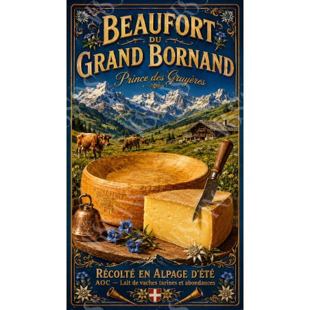 Beaufort du Grand Bornand « Prince des Gruyères » — Manufacture Arssans