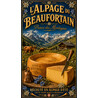 L'Alpage du Beaufortain — Prince des Montagnes – affiche & plaque vintage | Manufacture Arssans