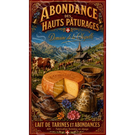 Abondance des Hauts Pâturages « Domaine de la Chapelle » — Manufacture Arssans