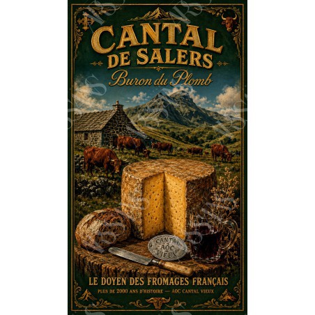 Cantal de Salers « Buron du Plomb » — Manufacture Arssans