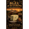 Bleu d'Auvergne « Maison Laguiole-Fontvieille » – affiche & plaque vintage | Manufacture Arssans