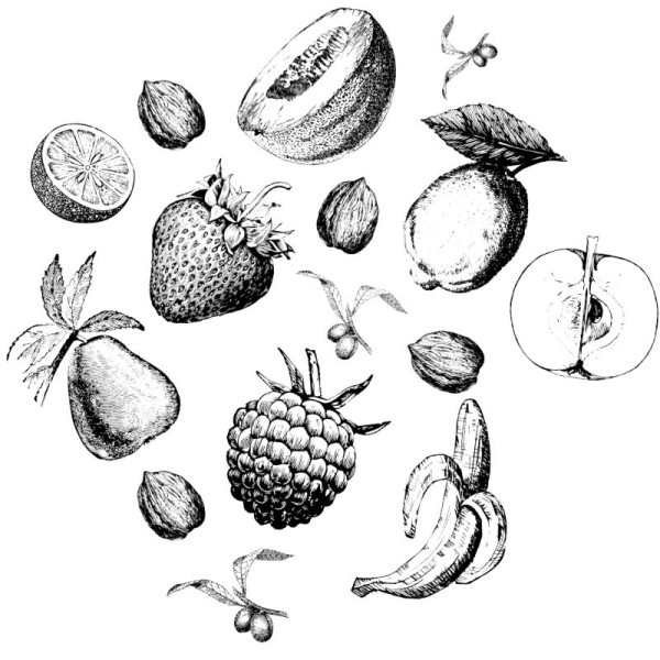 Papier Peint Lithographie Fructus — Ambiance 2