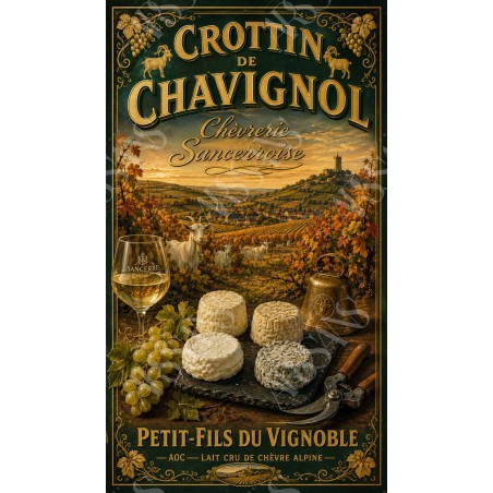 Crottin de Chavignol « Chèvrerie Sancerroise » — Manufacture Arssans