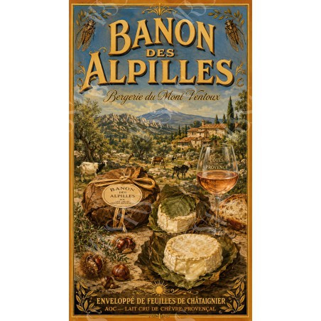 Banon des Alpilles « Bergerie du Mont Ventoux » — Manufacture Arssans
