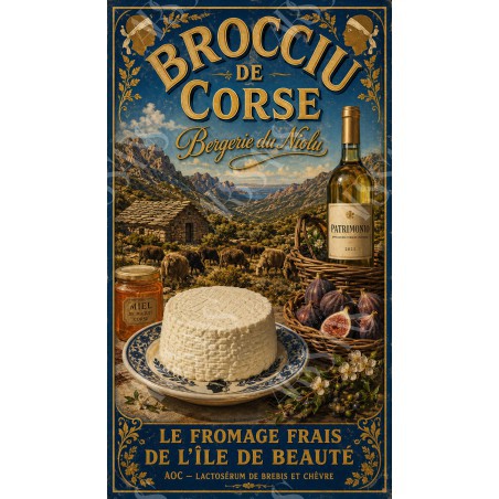 Brocciu de Corse « Bergerie du Niolu » — Manufacture Arssans